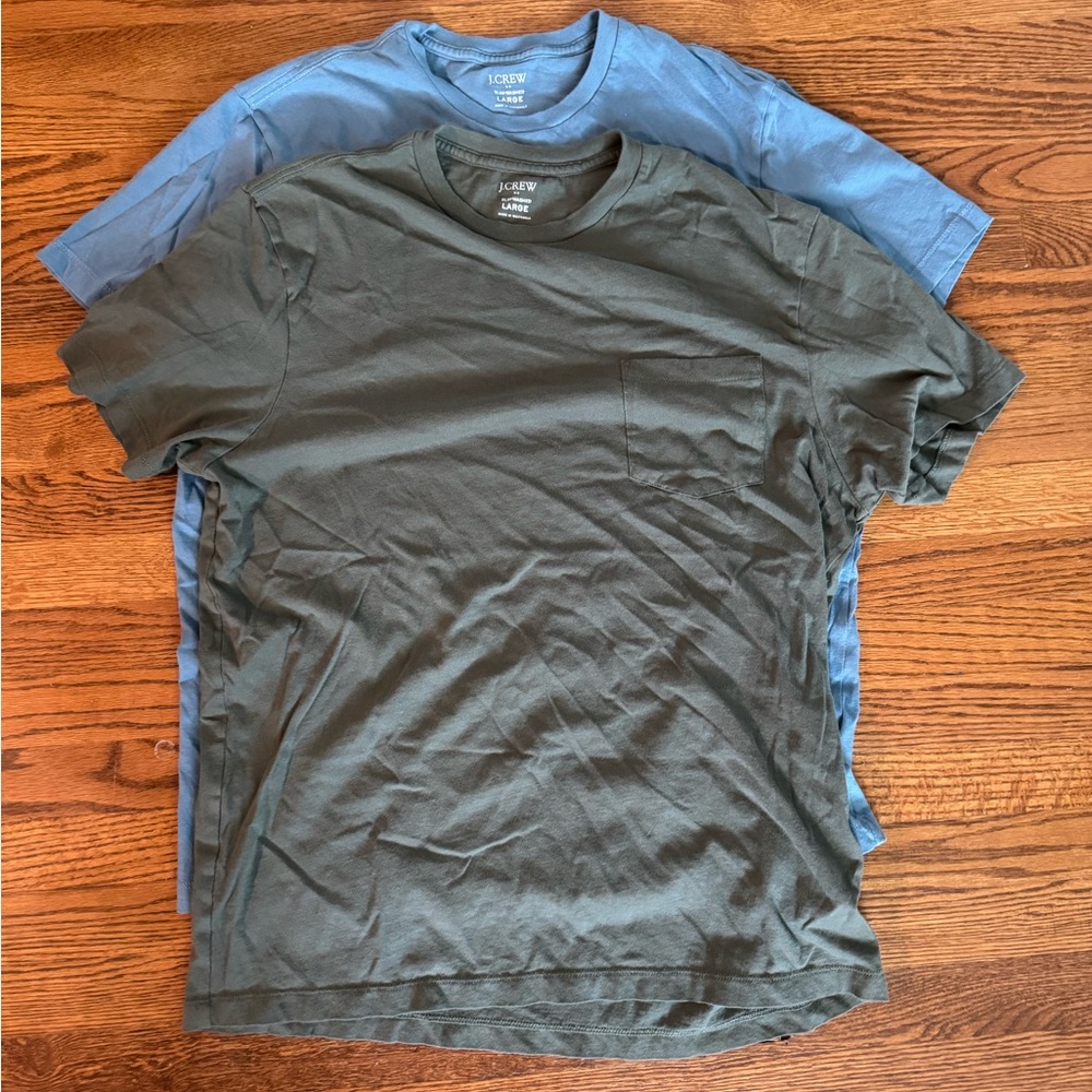 J. Crew Men’s Large T Shirt Bundle - Picture 9 of 12